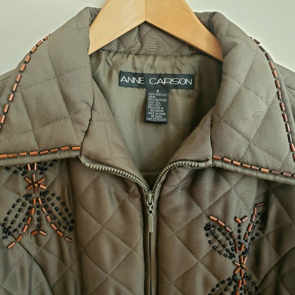 Anne Carson Silk Jacket - image 6